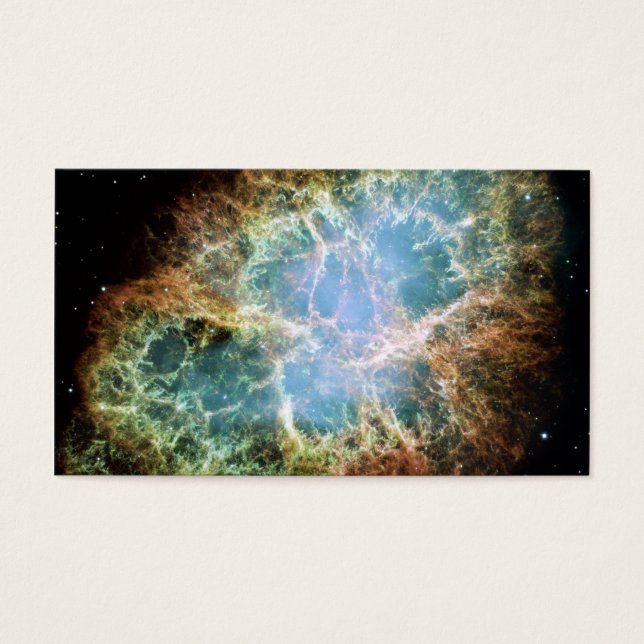 Cartes De Visite Nebula de crabe - Télescope Hubble (Devant)