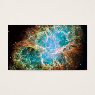 Cartes De Visite Nébuleuse de crabe - télescope de Hubble
