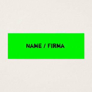 Cartes De Visite Neon