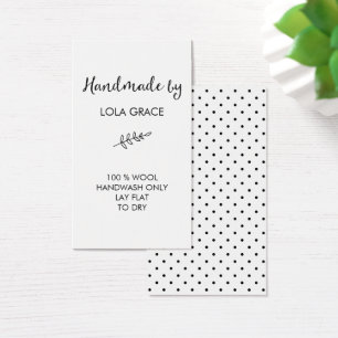 Cartes De Visite Nettoyer noir et blanc