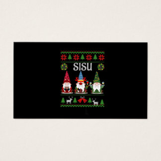 Cartes De Visite noël de sisu