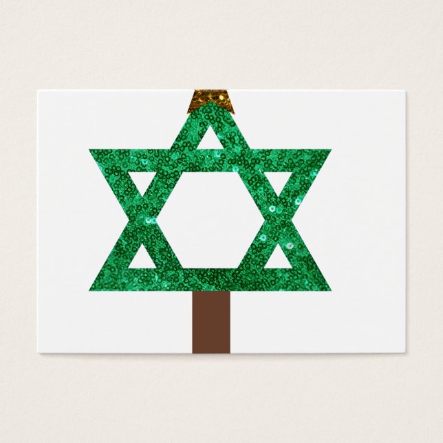 Cartes De Visite noël mukkah arbre de noël (Devant)