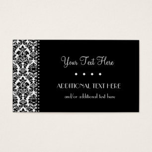 Cartes De Visite Noir et blanc