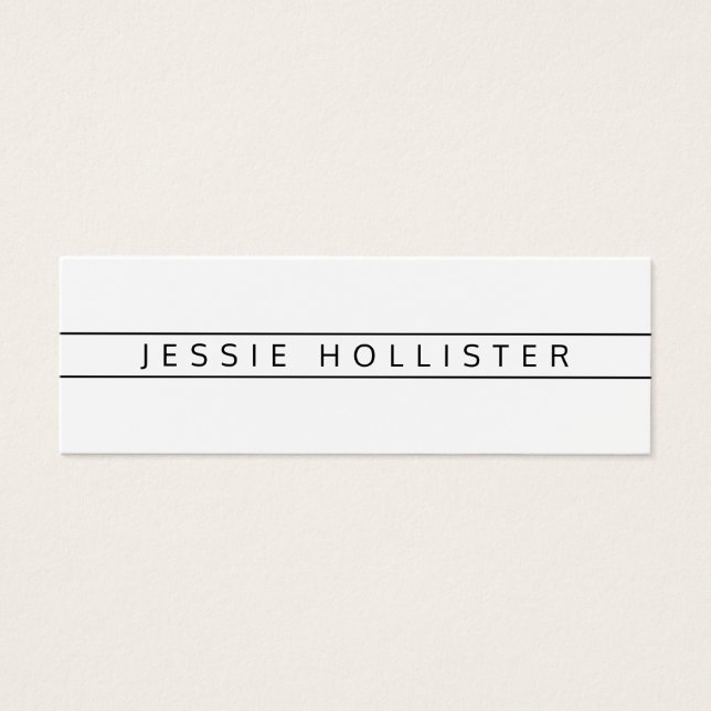 Cartes De Visite Nom professionnel et informations (Devant)