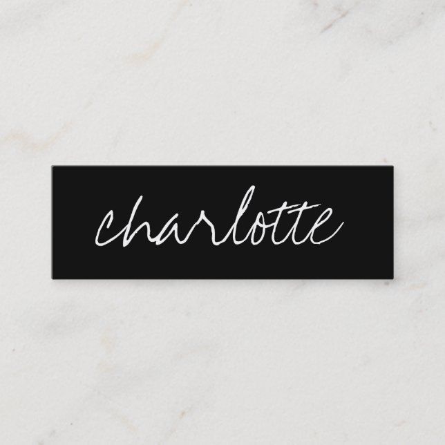 Cartes de visite nommés (Devant)