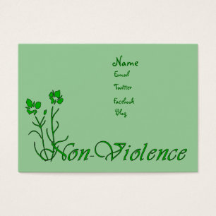 Cartes De Visite Non-Violence