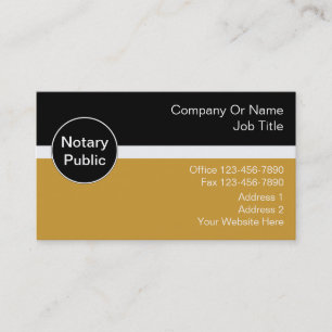 Cartes de visite notaires
