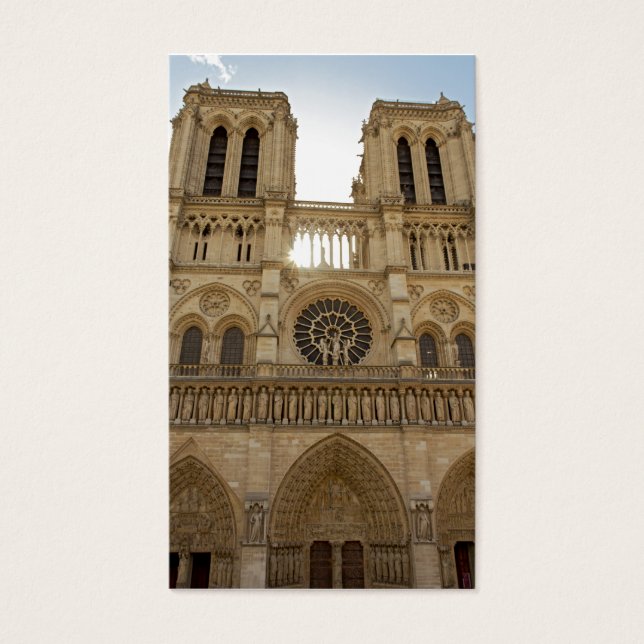 Cartes De Visite Notre Dame (Devant)