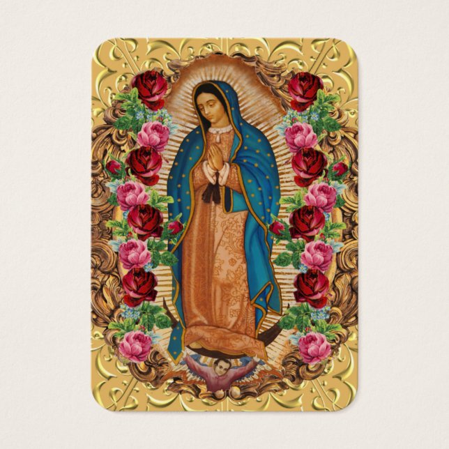 CARTES DE VISITE NOTRE DAME DE GUADALUPE (Devant)