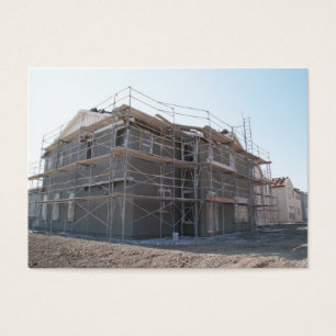 Cartes De Visite Nouvelle construction à la maison