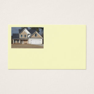Cartes De Visite Nouvelle construction à la maison