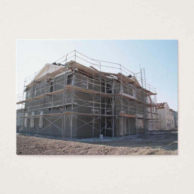 Cartes De Visite Nouvelle construction résidentielle (Devant)