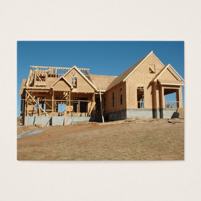 Cartes De Visite nouvelle construction résidentielle (Devant)