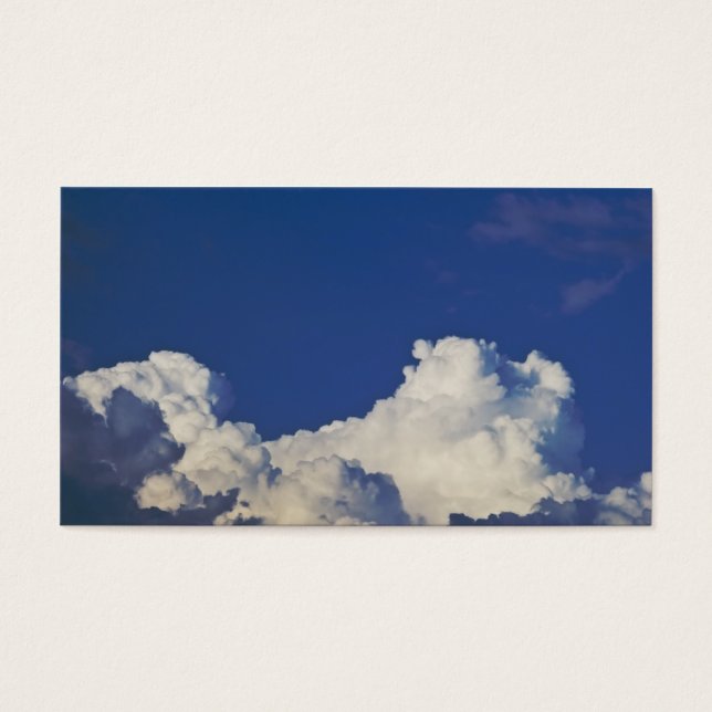 Cartes De Visite nuages (Devant)