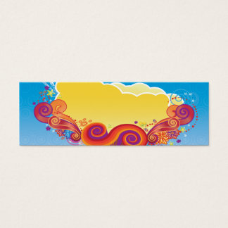 Cartes De Visite nuages et volutes