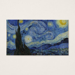 Cartes De Visite Nuit étoilée Van Gogh