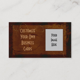 Cartes de visite occidentaux PERSONNALISABLES de