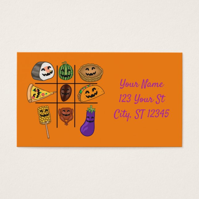 Cartes De Visite Oddball Jack olantern Medley Thunder_Cove (Devant)