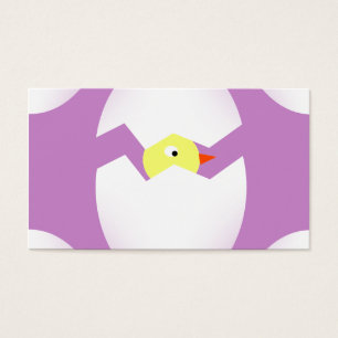 Cartes De Visite oeuf de poule pâpâpâle
