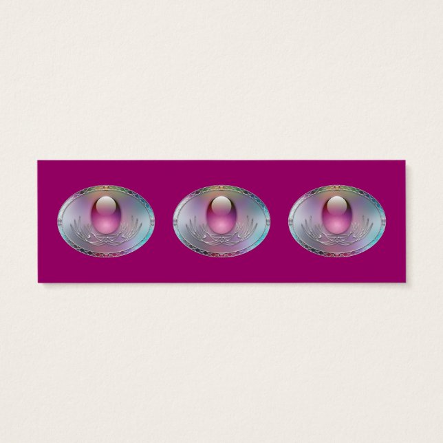 Cartes De Visite Oeufs de Pâques Signets (Dos)