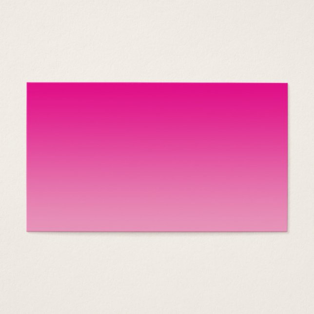 Cartes De Visite Ombre rose (Devant)