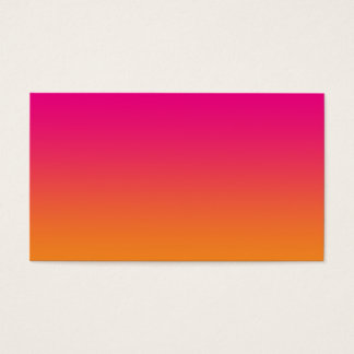 Cartes De Visite Ombre rose et orange