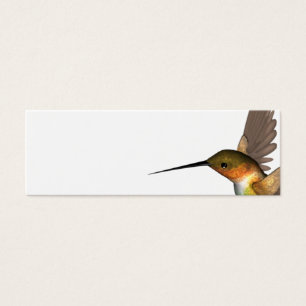 Cartes De Visite or d'oiseau de ronflement