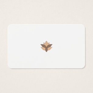 Cartes De Visite Orange rougeâtre