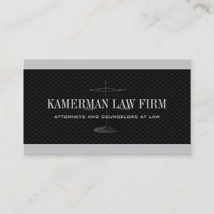 Cartes de visite originaux du procureur