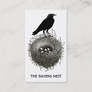 Cartes de visite ou de profil du nid de Raven