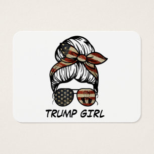 Cartes De Visite Oui, je suis une fille de Trump - Trump 2024 Elec