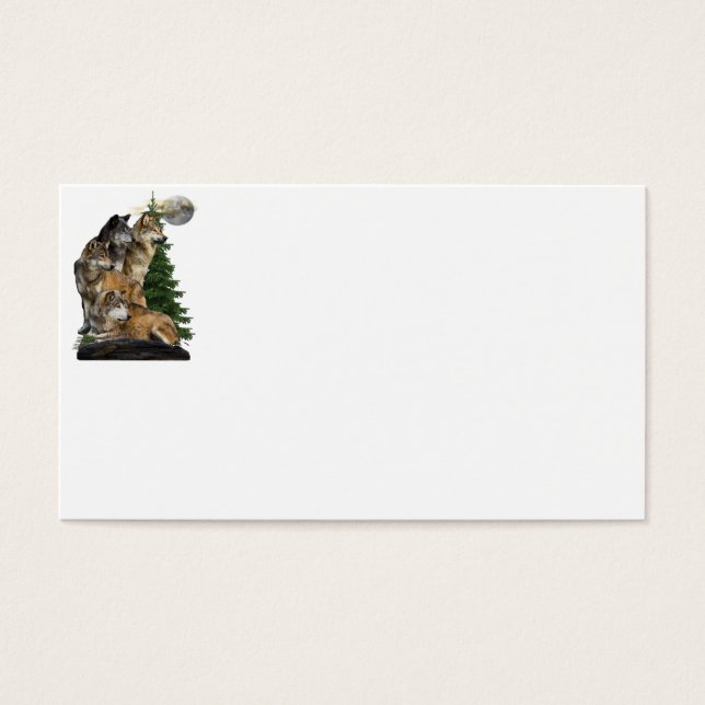 Cartes De Visite pack loup (Devant)