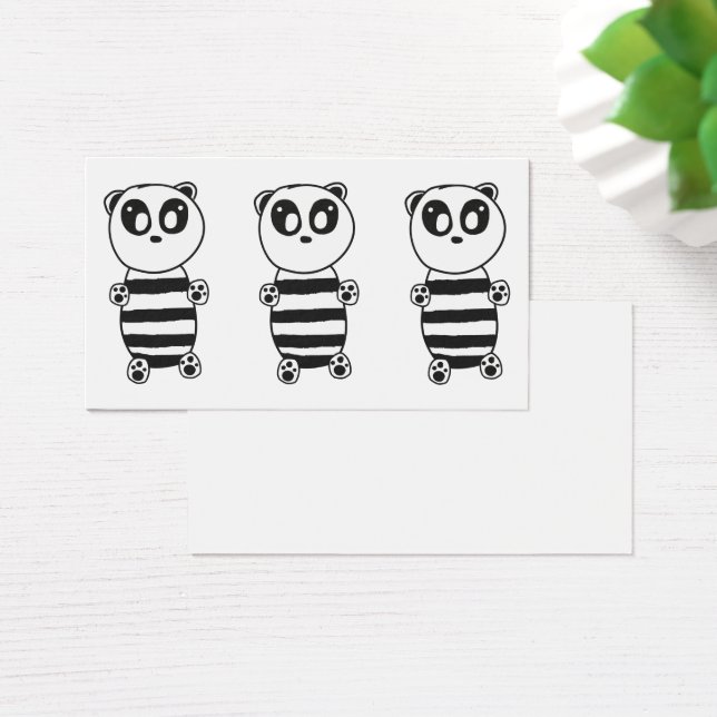 Cartes De Visite Panda Kids (Bureau)