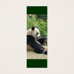 Cartes De Visite Panda mini signet géant