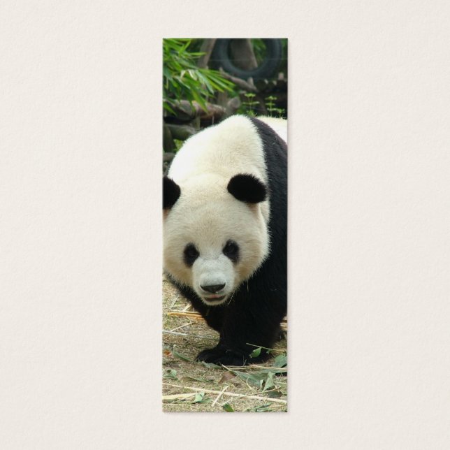 Cartes De Visite Panda mini signet géant (Devant)