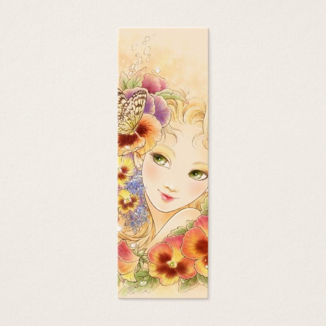 Cartes De Visite Pansy Signet (Devant)