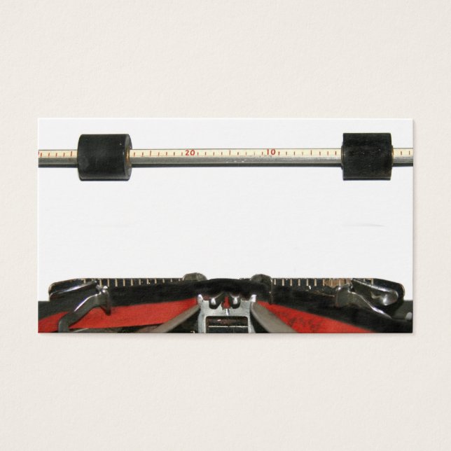 Cartes De Visite Papier de saisie vide (Devant)