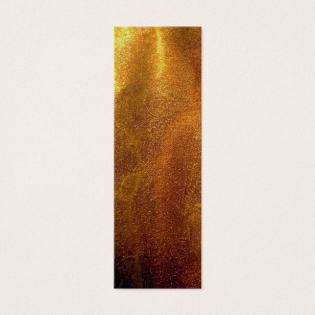 Cartes De Visite Papier d'encre or brillant texture (Devant)