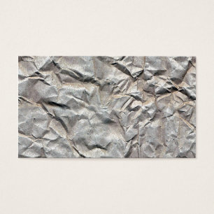 Cartes De Visite Papier froissé