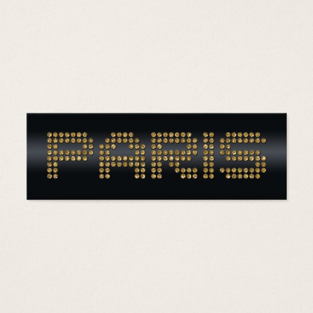 Cartes De Visite papier Paris brillant (Devant)