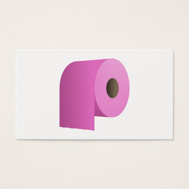 Cartes De Visite Papier toilette (Devant)