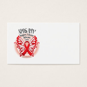 Cartes De Visite Papillon 3 d'AIDS/HIV