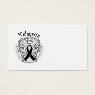 Cartes De Visite Papillon 3 de cancer de la peau