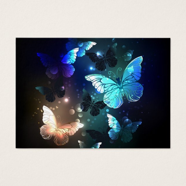 Cartes De Visite Papillon de nuit (Devant)