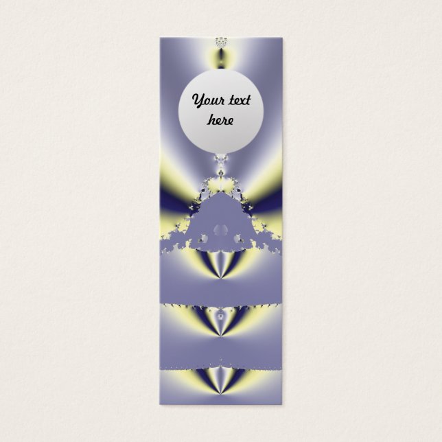 Cartes De Visite Papillon Violet (Devant)