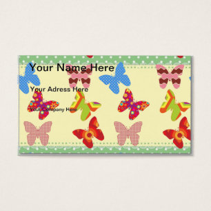 Cartes De Visite Papillons