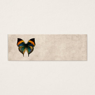 Cartes De Visite Papillons vintages de l'illustration 1800's de