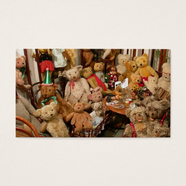 Cartes De Visite Paradis des collectionneurs nounours (Devant)