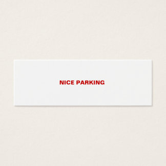 CARTES DE VISITE PARKING NICE