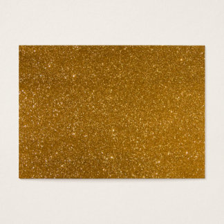 Cartes De Visite Parties scintillant d'or